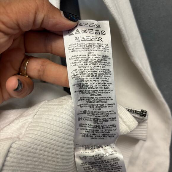 Guess Zip Up Sweater Jacket Cardigan Preppy Spell Out Hooded Comfy Preppy Cozy - Picture 15 of 16